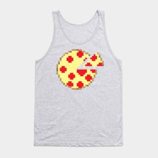 Pixel Pizza Pie Tank Top